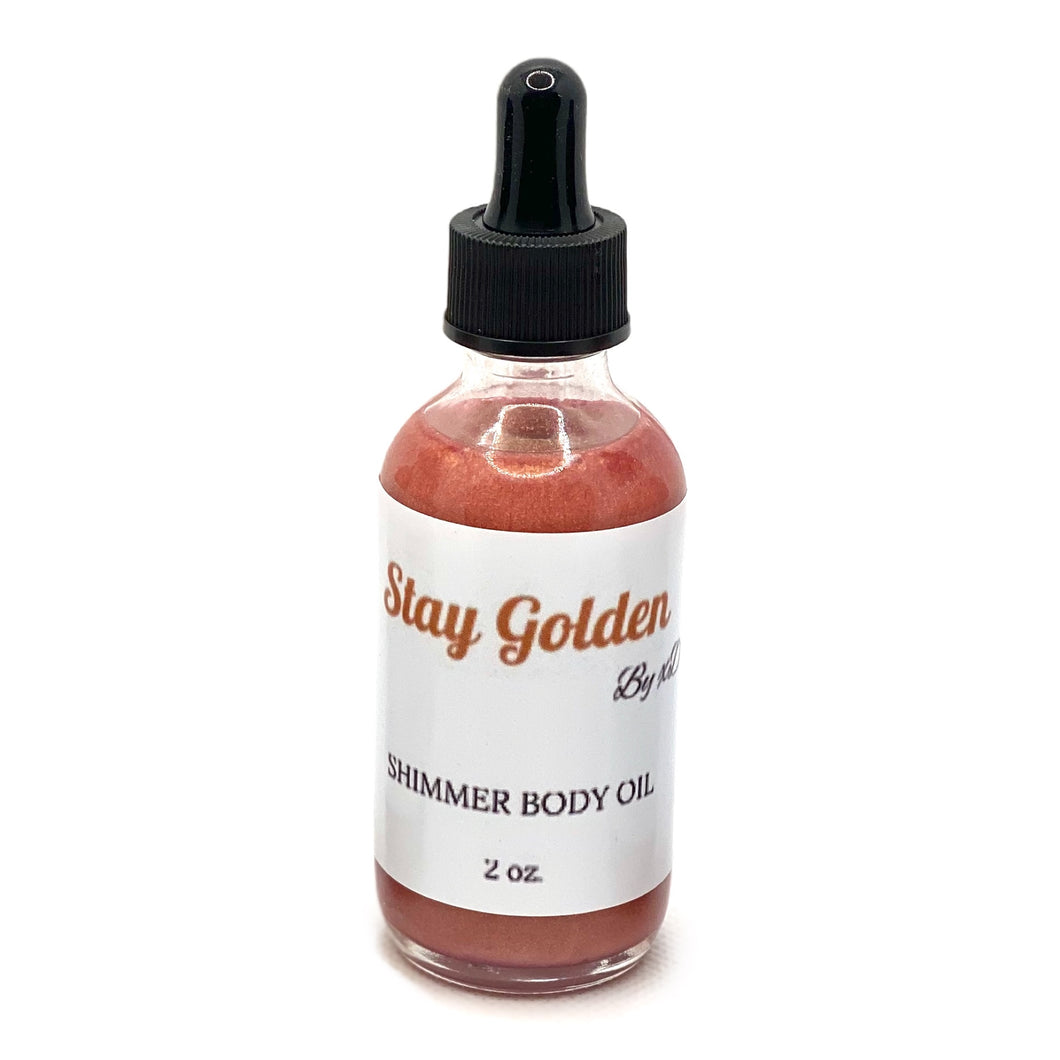 Rose Gold Shimmer Body Oil